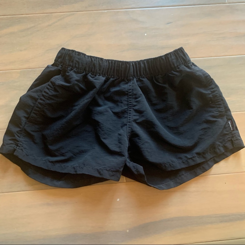Patagonia Barely Baggies Black Shorts 2.5” XS